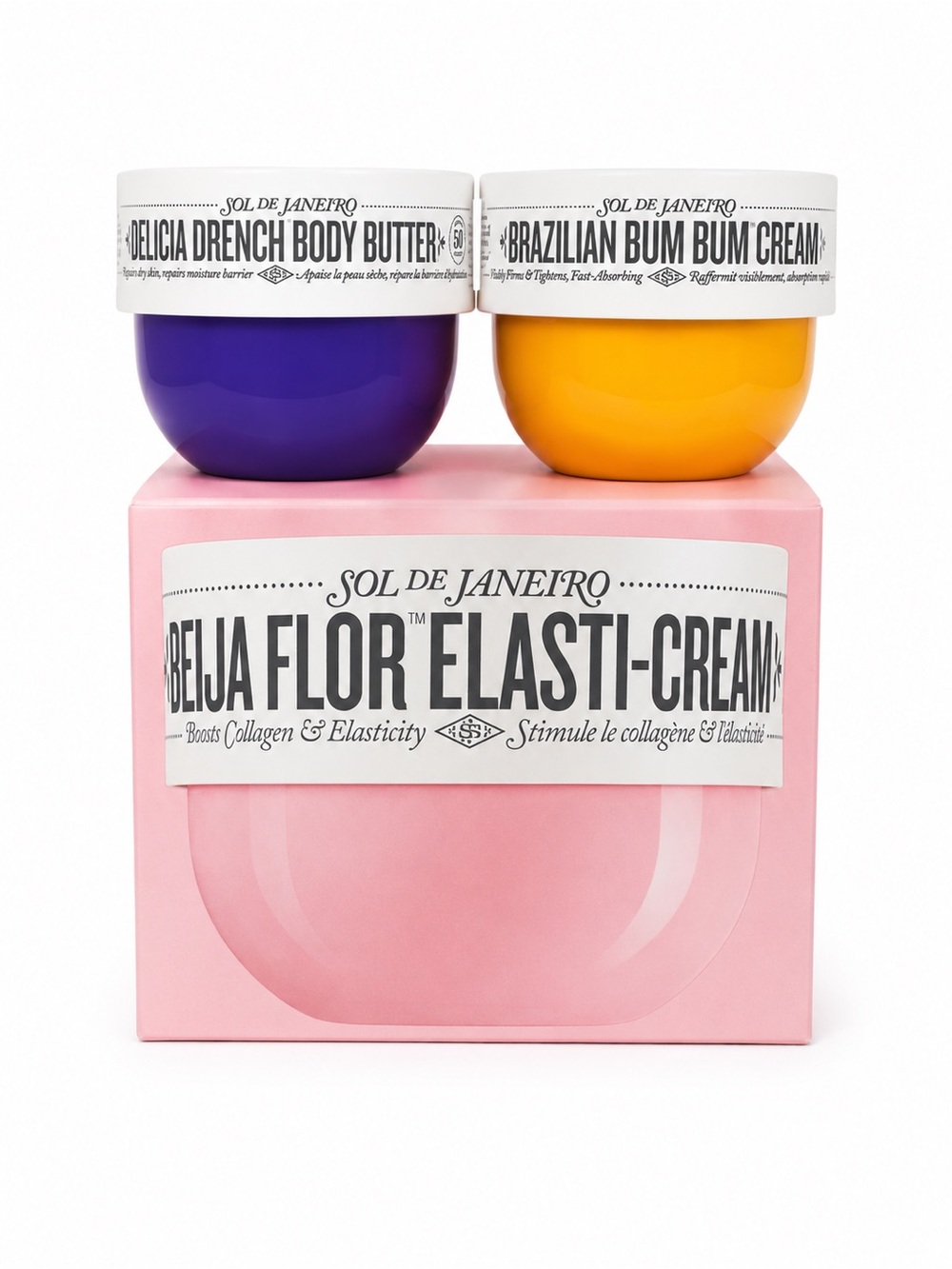 Sol de Janeiro Beija Flor Elasti-Cream 240ml and Two Minis